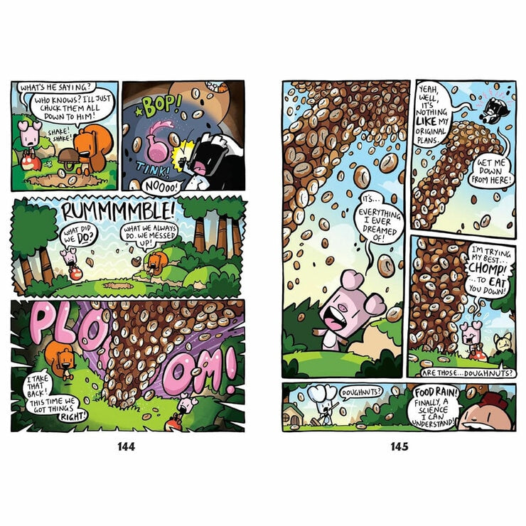 Bunny vs Monkey 4-book paperback collection by Jamie Smart - British product