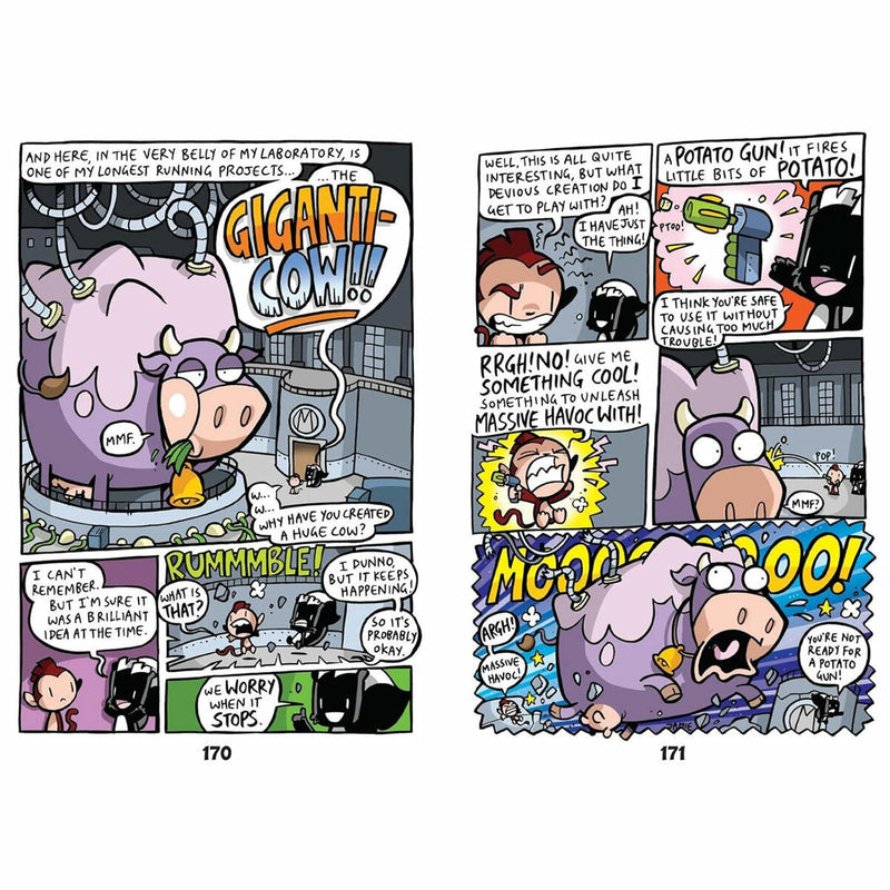 Bunny vs Monkey 4-book paperback collection by Jamie Smart - British product