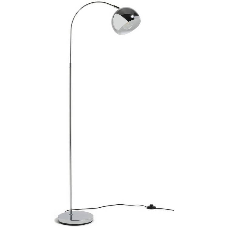 Argos Home Curva floor lamp chrome (British brand)