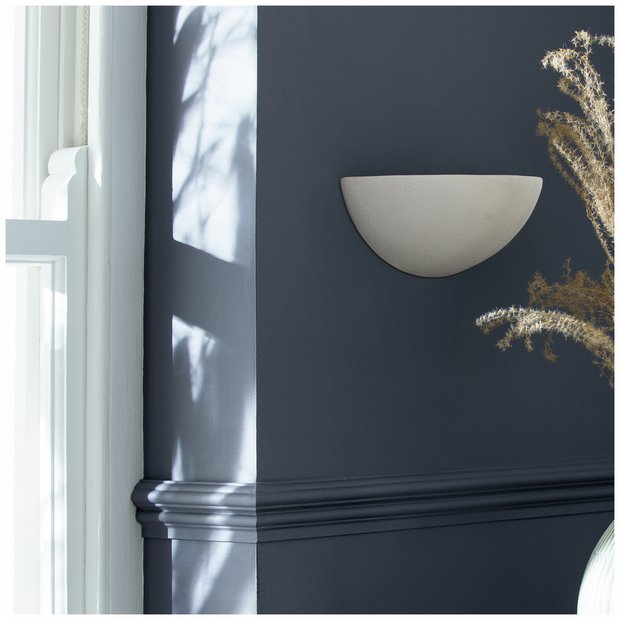 Argos Home Mars ceramic wall light - British product