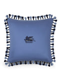 Etro Hoa tassel-trim cushion 45cm x 45cm, imported from the UK