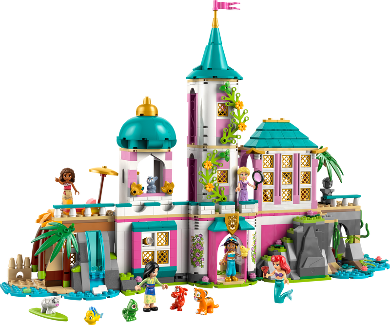 LEGO Disney Princess Castle & Royal Pets 787 Pieces, imported from the UK