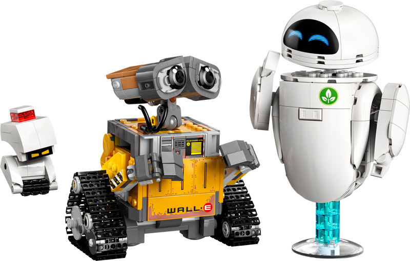 LEGO Building set WALL-E and EVE 811 Pieces (British brand)