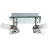 Argos Home chrome square bathroom spotlight - British product