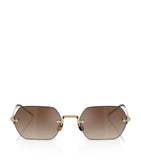 Oliver Peoples TK-13 titanium rectangle sunglasses, UK version