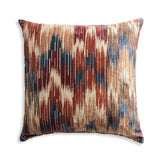 Habitat Velvet Jacquard Cushion Rust 43x43cm, UK version