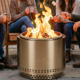 HerQs Chief stainless steel fire pit 68cm (British brand)