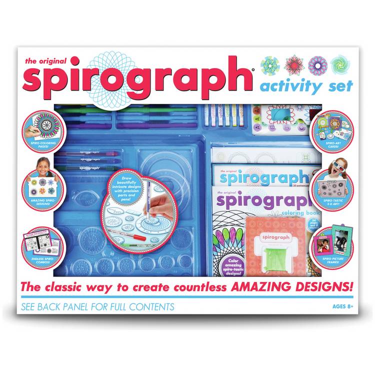 Spirograph Mega Activity Set creative toy (British brand)