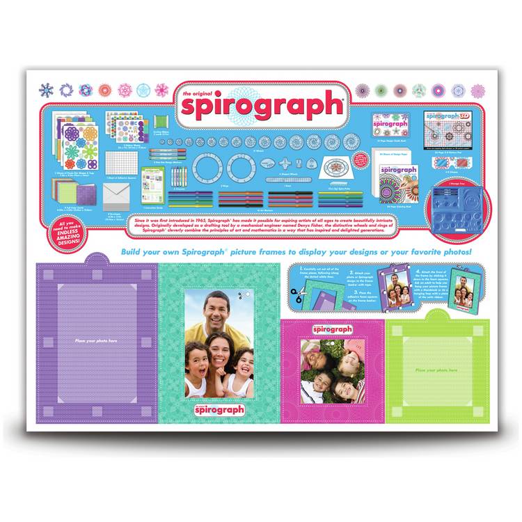 Spirograph Mega Activity Set creative toy (British brand)