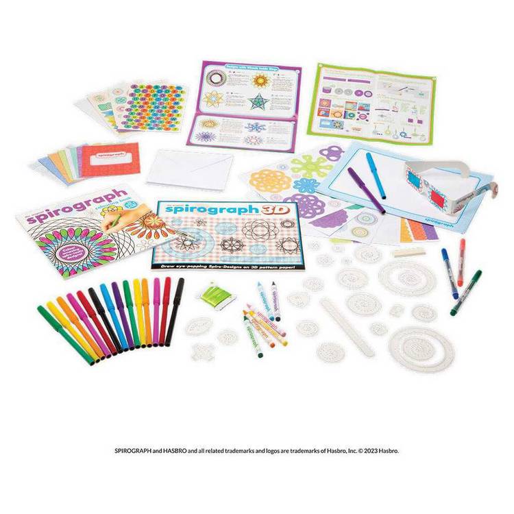 Spirograph Mega Activity Set creative toy (British brand)
