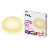 Argos WiZ Adria Metal Smart LED Flush Ceiling Light - White, 32cm- Buy online at McGrocer