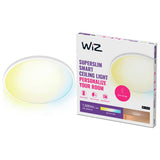 Argos WiZ Superslim Metal LED Smart Flush Ceiling Light - White- Buy online at McGrocer