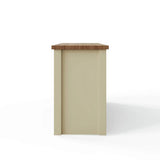 GFW Lancaster shoe storage cabinet cream oak, imported from the UK