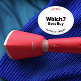 Philips 5000 Series garment steamer in Coral, imported from the UK