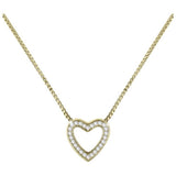 Radley 18ct gold plated heart necklace and trinket tray set, UK version