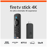 Amazon Fire TV Stick 4K with Alexa, imported from the UK
