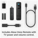 Amazon Fire TV Stick 4K with Alexa, imported from the UK