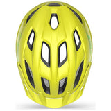 MET Crackerjack kids helmet lime matt (British brand)
