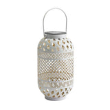 Home solar white lantern 25.8cm, imported from the UK