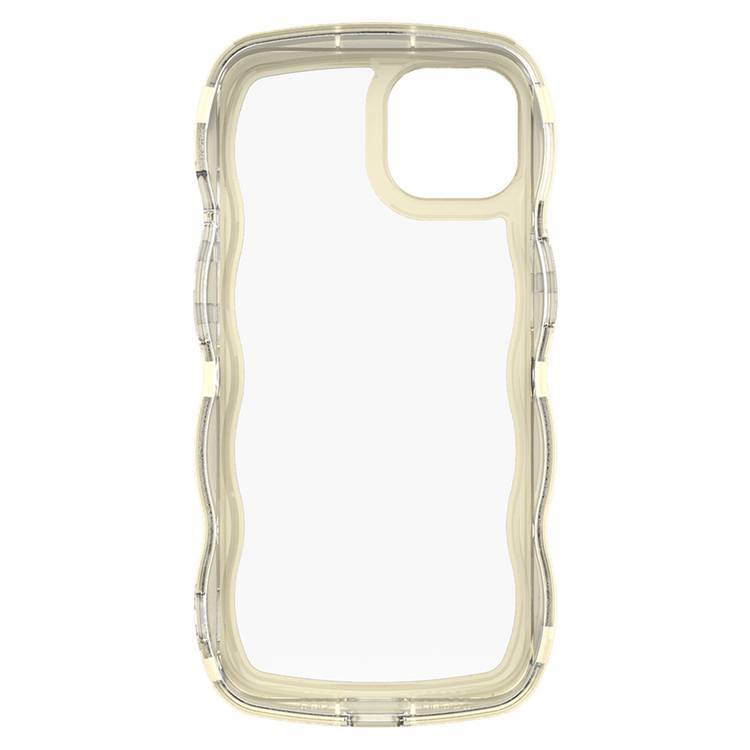 Proporta iPhone 14 wavy cream phone case - British product