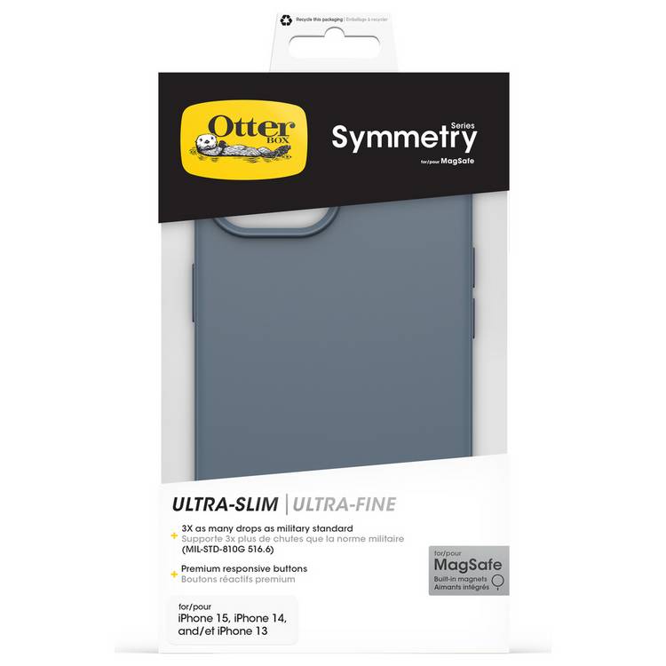 OtterBox Symmetry MagSafe case for iPhone series blue - British product