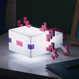 Minecraft Axolotl LED night light pink, UK version