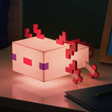 Minecraft Axolotl LED night light pink, UK version