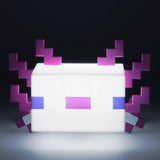 Minecraft Axolotl LED night light pink, UK version