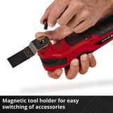 Einhell cordless multi tool 18V with accessories, imported from the UK