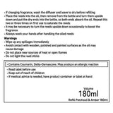 Habitat Patchouli Amber diffuser refill 180ml - British product
