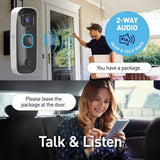 Swann 4K smart video doorbell with chime, UK version