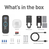 Swann 4K smart video doorbell with chime, UK version