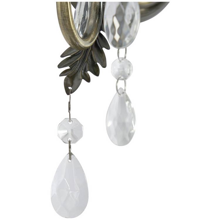 BHS Josefine wall light brass with leaf detailing - British product