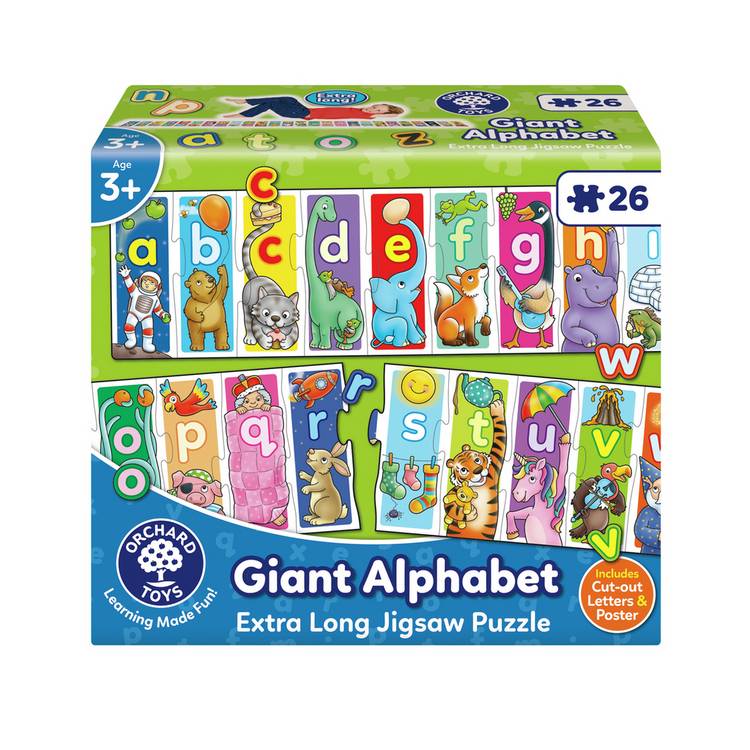Orchard Toys Giant Alphabet Jigsaw puzzle 26 chunky pieces - British product