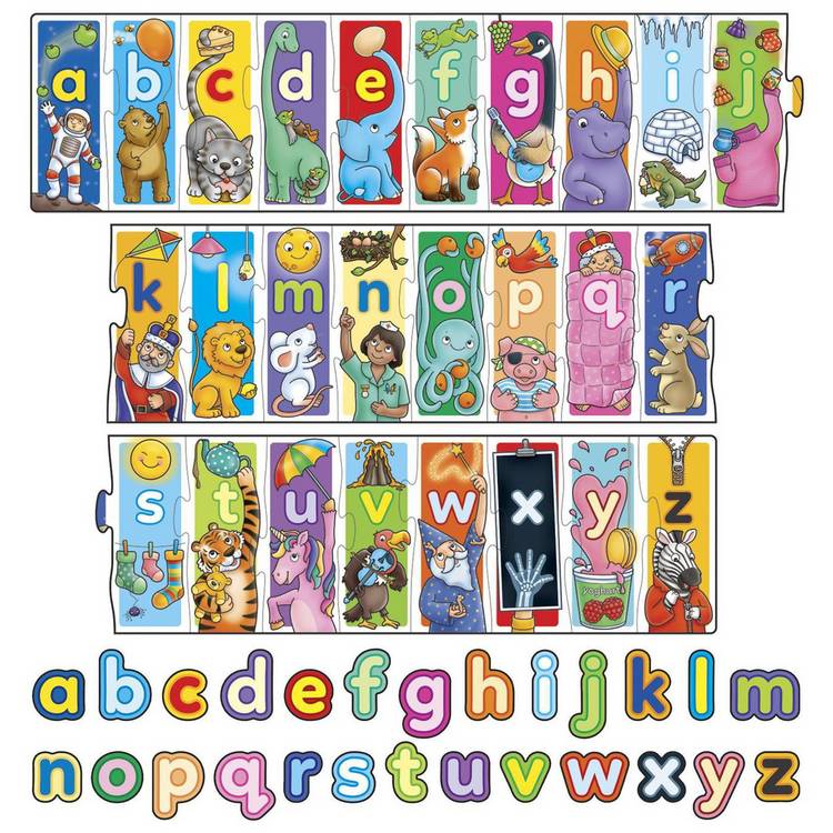 Orchard Toys Giant Alphabet Jigsaw puzzle 26 chunky pieces - British product