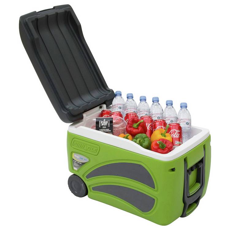 Vango Pinnacle wheeled cool box 45L, imported from the UK