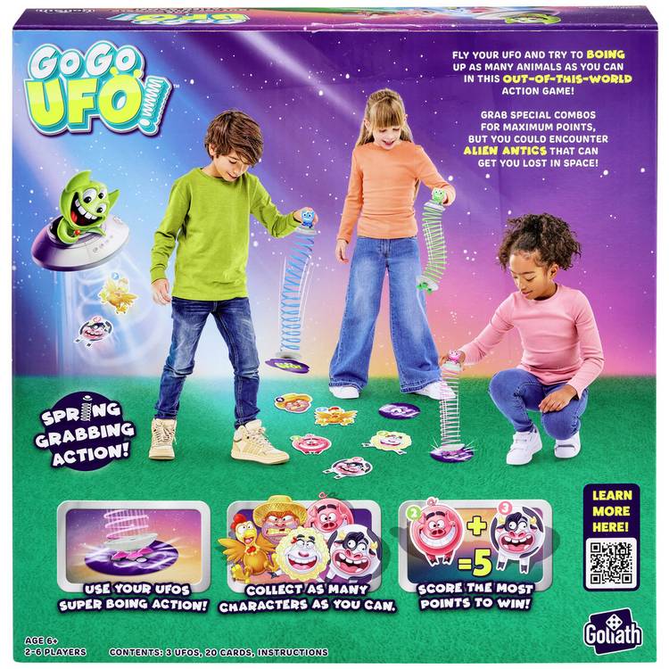 Goliath Games Go Go UFO Adventure Game - British product