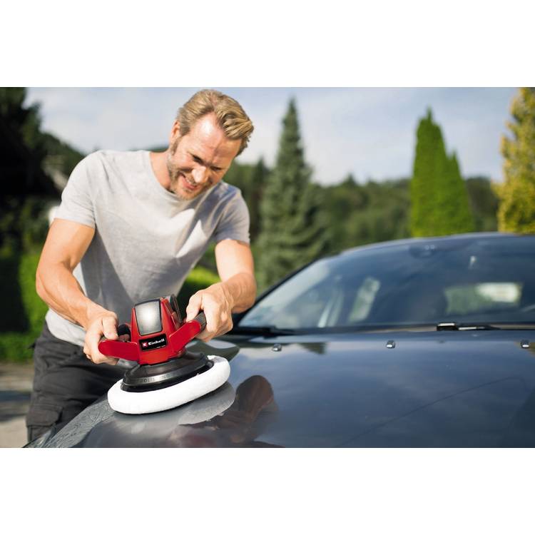 Einhell cordless car polisher 18V, imported from the UK