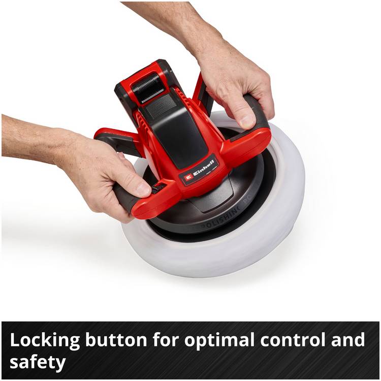 Einhell cordless car polisher 18V, imported from the UK