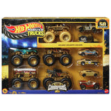 Hot Wheels Monster Trucks Trophy Collection die-cast cars (British brand)