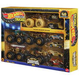 Hot Wheels Monster Trucks Trophy Collection die-cast cars (British brand)