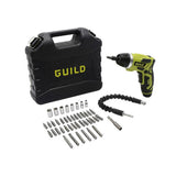 Argos Guild Fast Charge Cordless Screwdriver & 45 Piece Accessory Set - 3.6V- Buy online at McGrocer