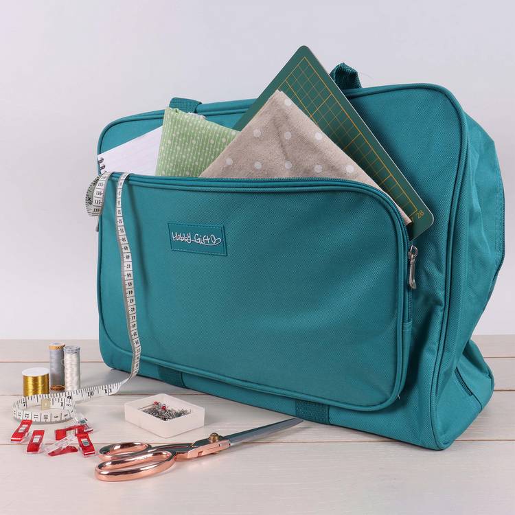 Hobby Gift sewing machine holdall bag teal - British product