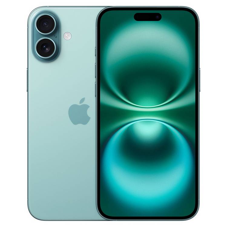 Apple iPhone 16 Plus Teal 128GB 5G, imported from the UK