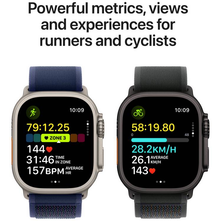 Apple Watch Ultra 2 black titanium 49mm - British product