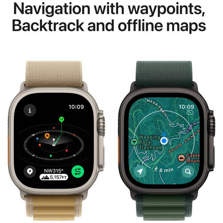 Apple Watch Ultra 2 black titanium 49mm - British product