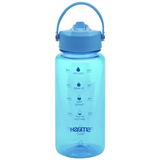 Smash blue tracker sipper water bottle 800ml (British brand)