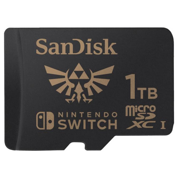 SanDisk microSDXC memory card for Nintendo Switch 1TB (British brand)