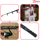Zwim telescopic fishing rod and reel combo 2.1m (British brand)