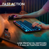 Logitech G915 X TKL gaming keyboard, imported from the UK